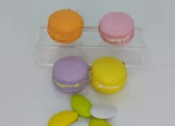 Macarons resina colorato