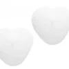 Marshmallow cuore bianco
