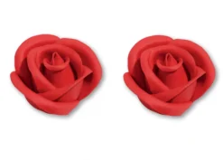 Media rosa rossa