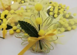 Mimosa con fiore