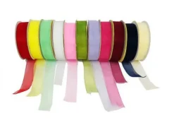 Nastri Organza 10 mm Vari Colori a Scelta