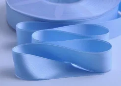 Nastro raso 25 mm azzurro