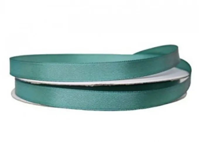 Nastro raso 6 mm blu petrolio