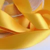 Nastro raso 25 mm giallo