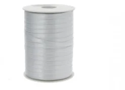 Nastro raso 6 mm grigio perla