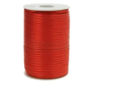 Nastro raso 3 mm rosso