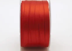 Nastro raso 10 mm rosso