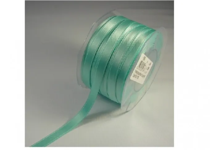 Nastro raso 10 mm verde tiffany