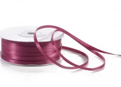 Nastro raso 10 mm vinaccio
