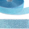 Nastro strass celeste