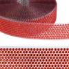 Nastro strass rosso