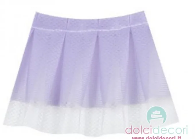 Nastro tulle sottotorta lilla