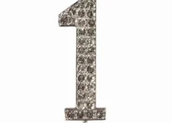 Numeri con brillantini