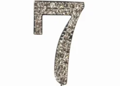 Numeri con brillantini