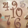 Numeri in polistirolo glicine