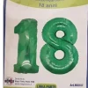 Numero 18 Verde