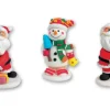 Omino di neve e Babbo Natale