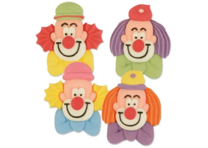 Pagliacci mini di zucchero piatti