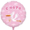 Palloncino con scritta E'nata/o