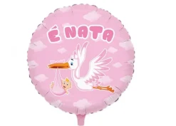 Palloncino con scritta E'nata/o