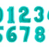 Pallone a forma di numero Tiffany 1 Metro