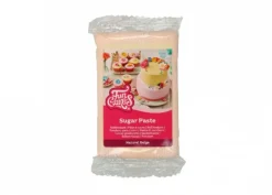 Pasta di zucchero rosa pelle