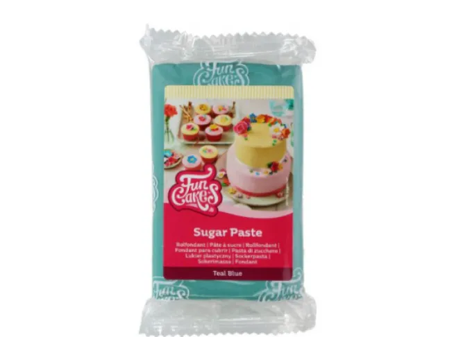 Pasta di zucchero Teal Blue