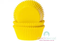 Pirottini cupcake/muffin giallo