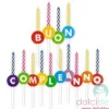Porta candele con candeline