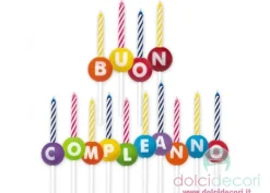 Porta candeline con candeline