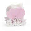 Porta confetti nuvola rosa