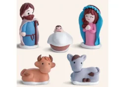 Presepe in zucchero e gelatina