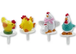 Puntale Gallo e galline