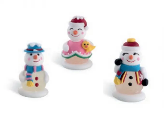 Pupazzo di neve gelatina
