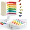 Rainbow cake pesca