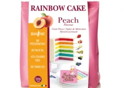 Rainbow cake pesca