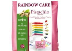 Rainbow cake pistacchio