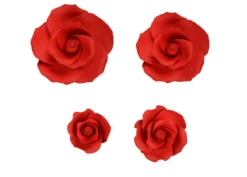 Rose Meravigliose Zucchero Rosse