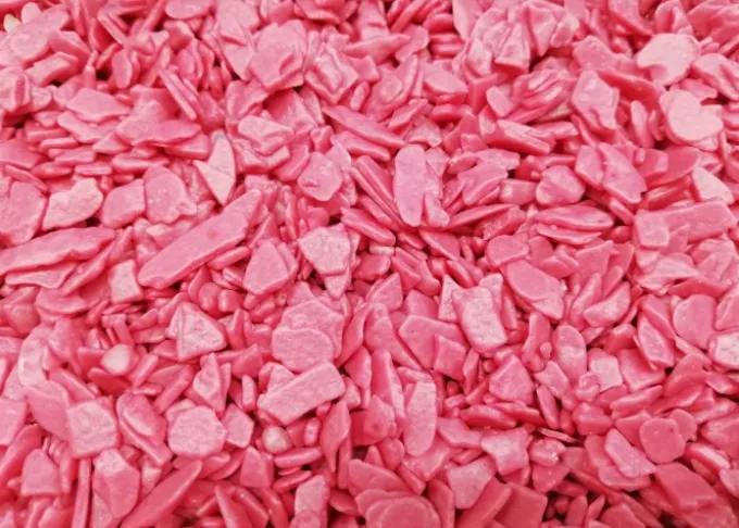 Scaglietta di cioccolato fucsia