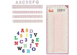 Set Alfabeto e Numeri 1,5 cm