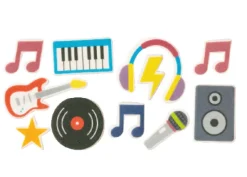 Set 9 pezzi Musica