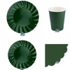 Set Piatti Verde Foresta