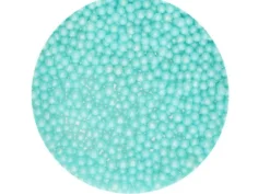 Sfere zucchero azzurro perlato