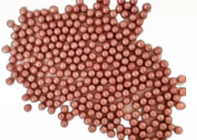 Sfere zucchero rosa gold