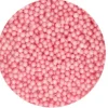 Sfere zucchero rosa perlato