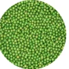Sfere zucchero verde brillante
