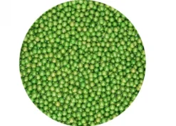 Sfere zucchero verde brillante