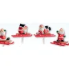 Slitte puntale Babbo Natale