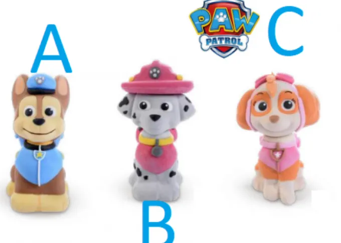Soggetti in zucchero Paw Patrol