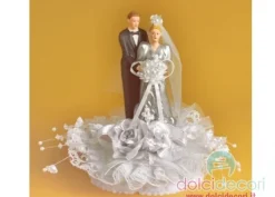 Sposini per torte anniversario 25°